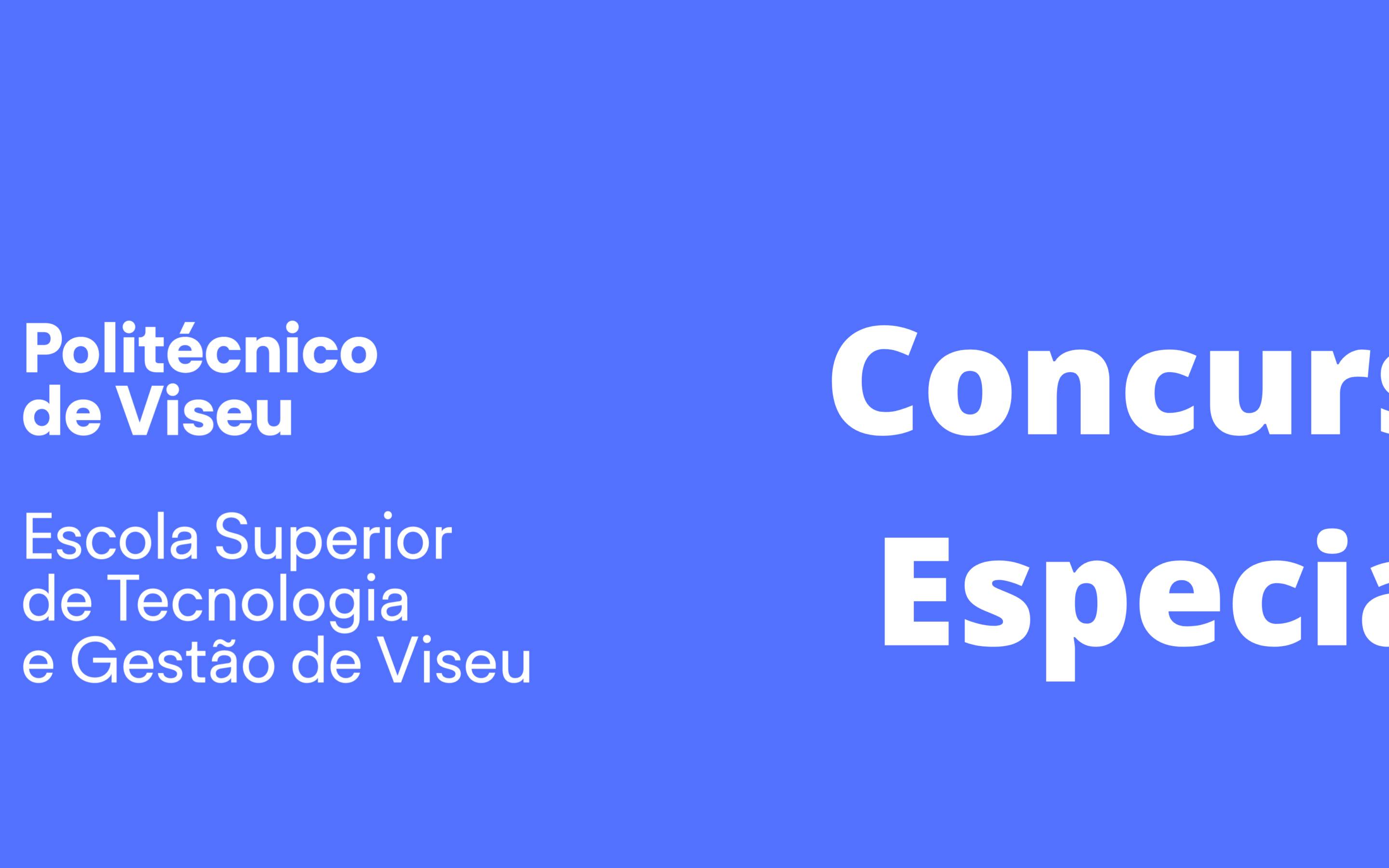 Concursos Especiais – 1ª Fase